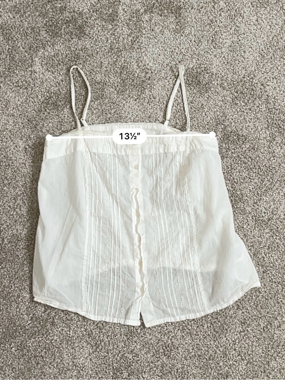 Nili lotan Shelia cotton cami top - Picture 5 of 9